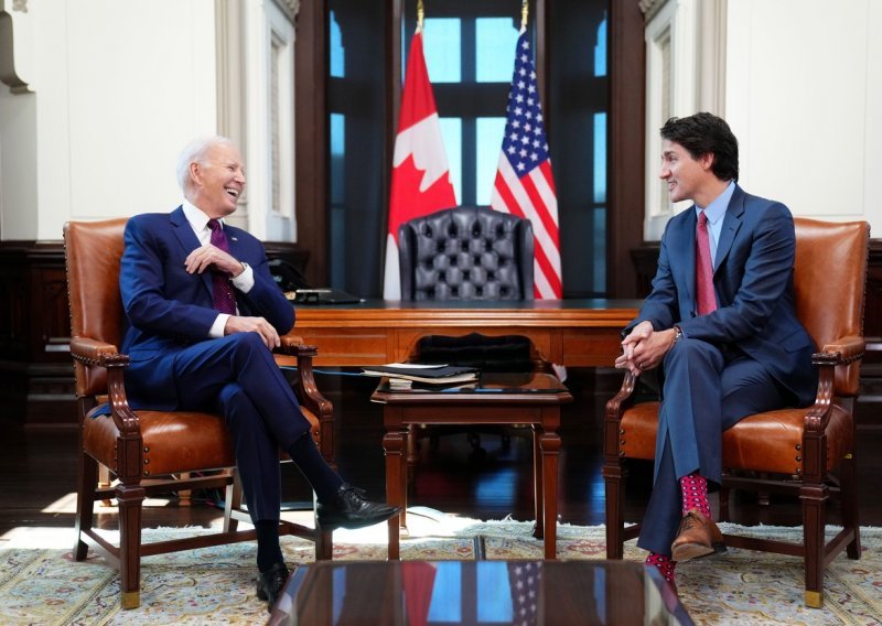 Biden i Trudeau se obvezali na jedinstvo protiv autoritarnih režima