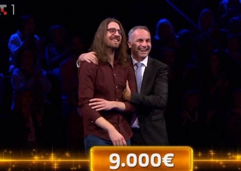 U novom kvizu 'Superpotjera' prvi natjecatelj porazio je četvero lovaca i otišao kući bogatiji za 9000 eura