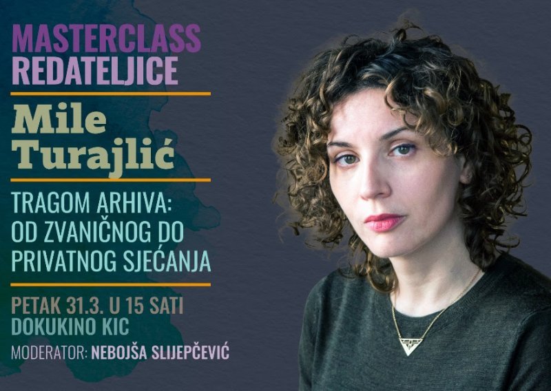 Najavljen masterclass dokumentaristice Mile Turajlić