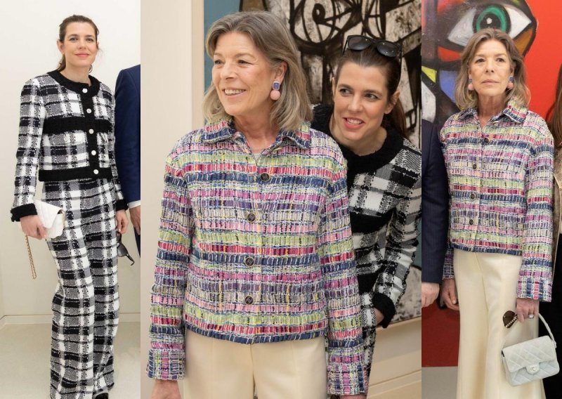 U Chanelu od glave do pete: Unuka Grace Kelly i njezina majka izgledaju sjajno u modnom komadu koji baš nikada ne izlazi iz mode