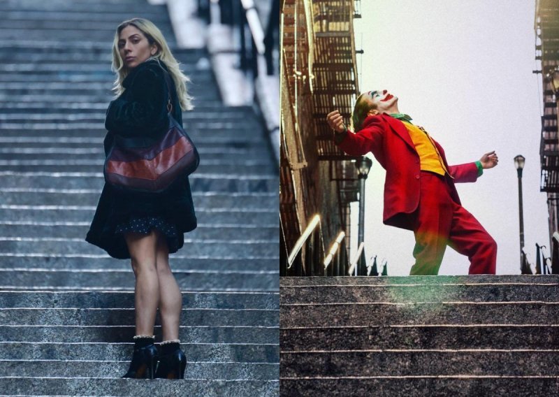 Lady Gaga zamijenila Jokera na kultnim stepenicama