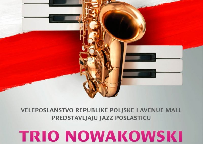 Trio Nowakowski nastupa u Avenue Mallu Zagreb