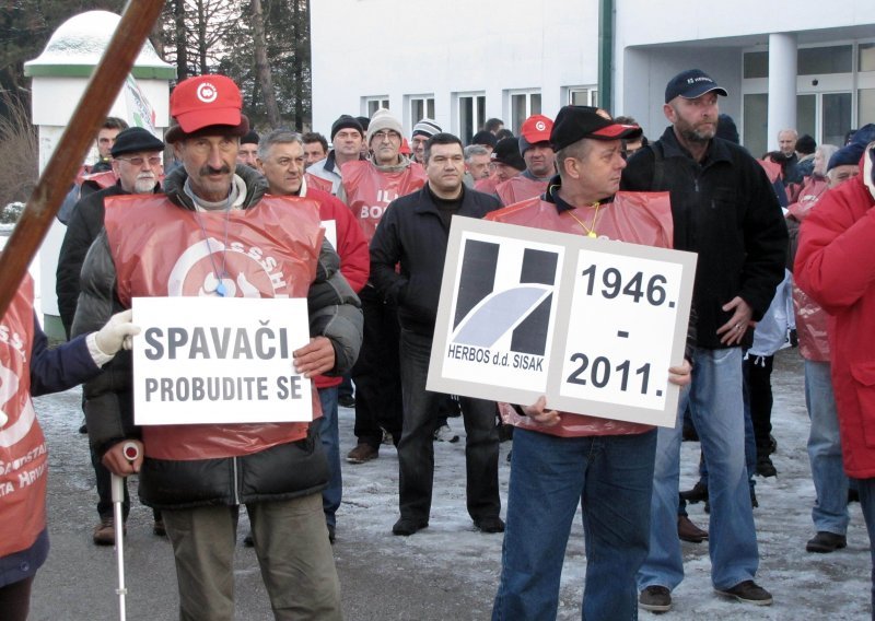 Herbos u stečaj, otkazi za 154 radnika