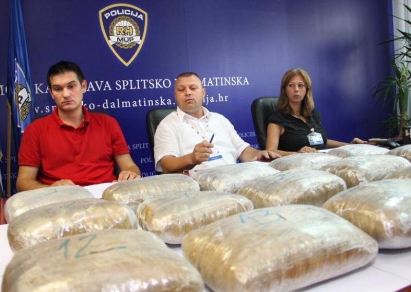 Splitska policija zaplijenila 16 kilograma marihuane