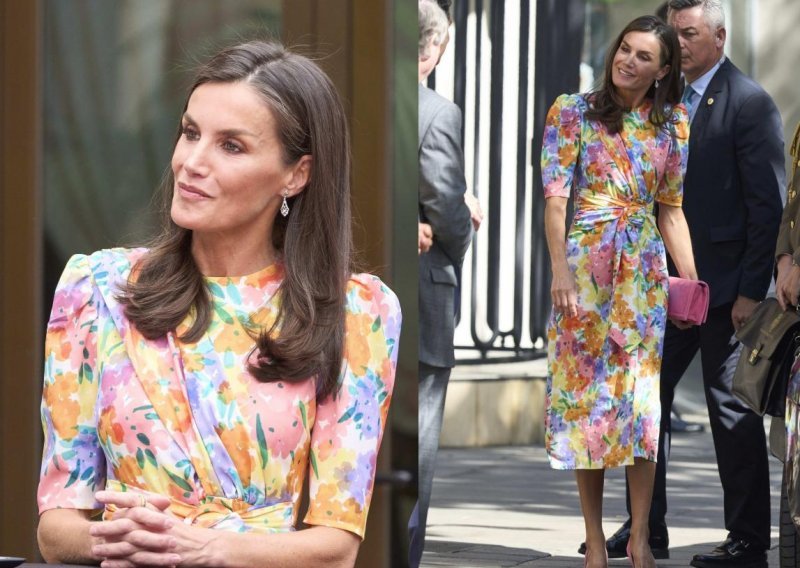 Je li ovo jedna od najljepših proljetnih haljina? Kraljica Letizia blista u kreaciji koja laska figuri
