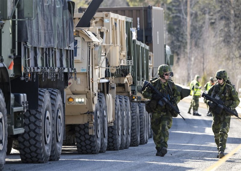 Švedska počela najveću vojnu vježbu u zadnjih 25 godina