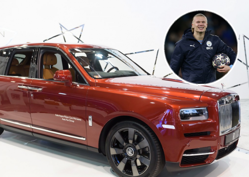 Erling Haaland pokazao 400.000 eura vrijedan Rolls Royce; za njega je 'radio' tri dana...