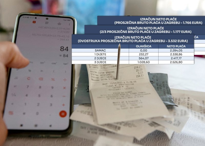 Samac ste ili imate nižu plaću. Znate li koliko ste porezno zakinuti?