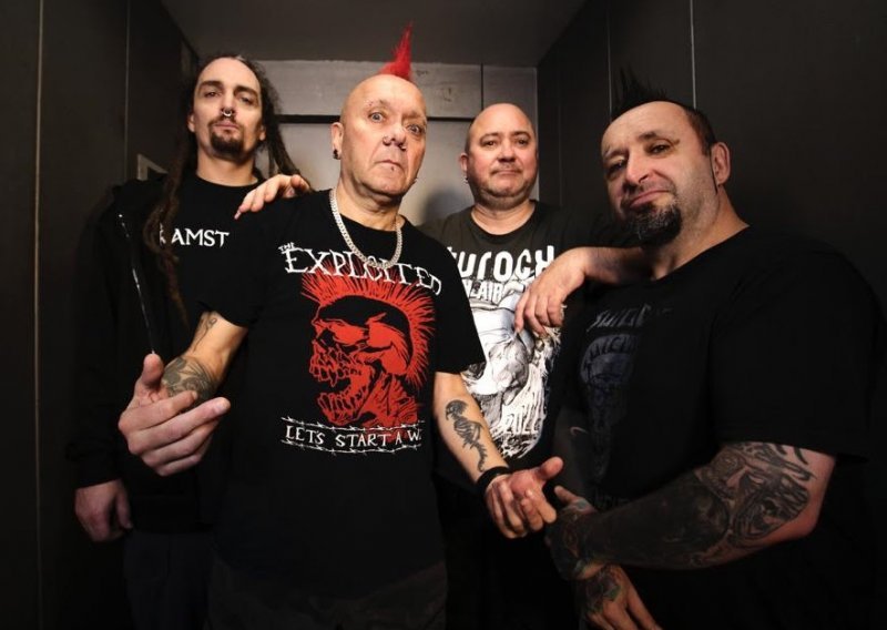 Punk legende The Exploited dolaze u Zagreb