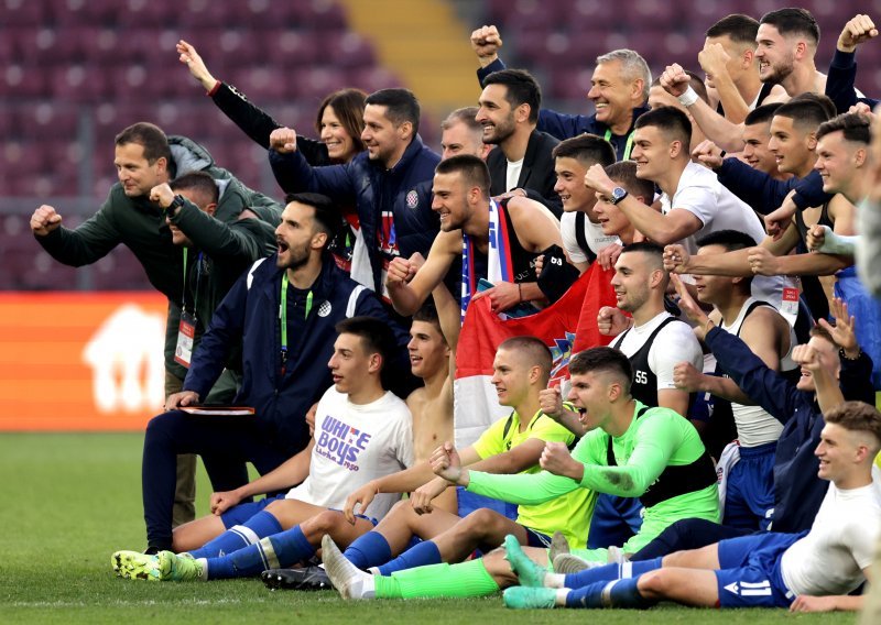 Mladi nogometaši Hajduka nisu skrivali sreću: Zvuči nestvarno, a kad smo već došli do finala...