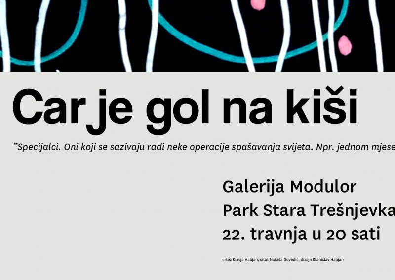 Otvorenje izložbe i performans benda Car je gol