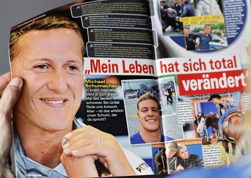 Urednica njemačkog tabloida otpuštena zbog lažnog intervjua s Michaelom Schumacherom