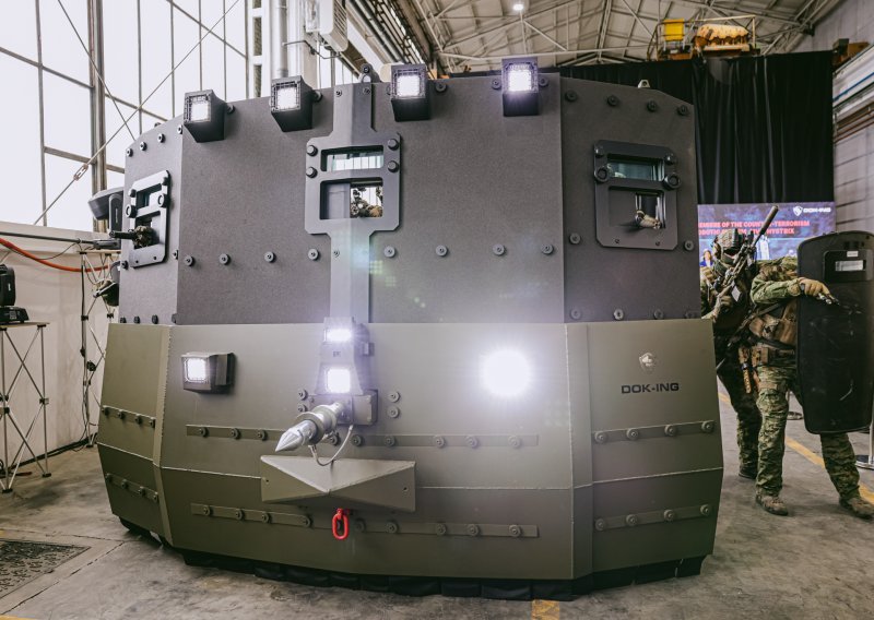 DOK-ING pokazao novo 'čudovište': Razvili višenamjensko protuterorističko vozilo