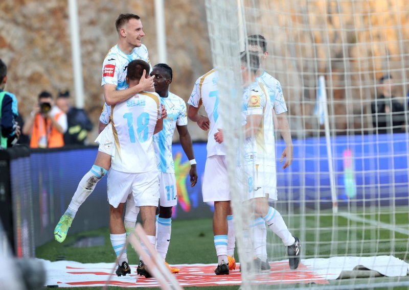 SuperSport Hrvatska nogometna liga, 31. kolo, Rijeka - Lokomotiva  2:0, 27.4.2023., video sažetak