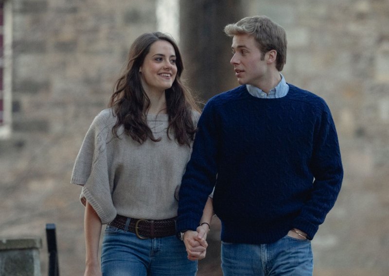 Prve fotografije posljednje sezone 'Krune', ovako izgledaju Kate i William na početku veze