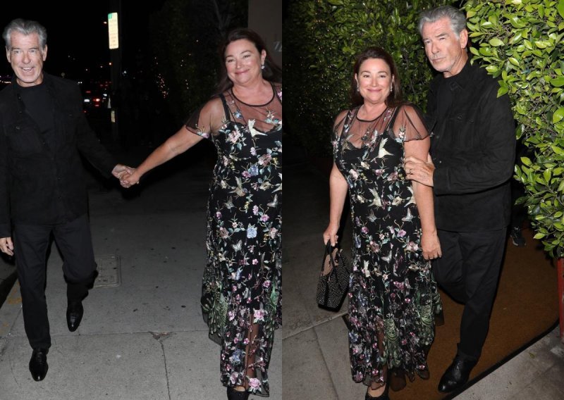 Pierce Brosnan i Keely Shaye Smith poput dvoje zaljubljenih tinejdžera