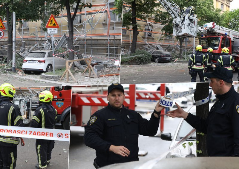 Urušio se krov Muzeja za umjetnost i obrt u centru Zagreba