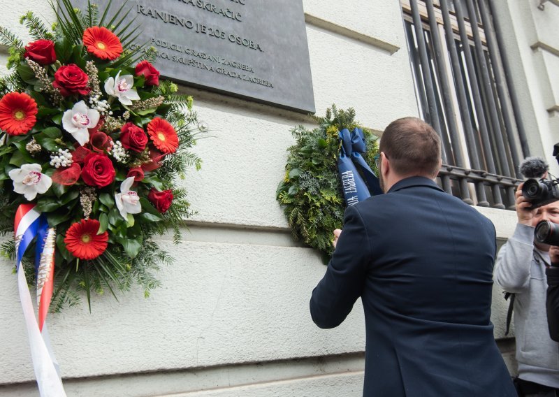 Obljetnica raketiranja Zagreba: Tomašević položio vijenac za žrtve