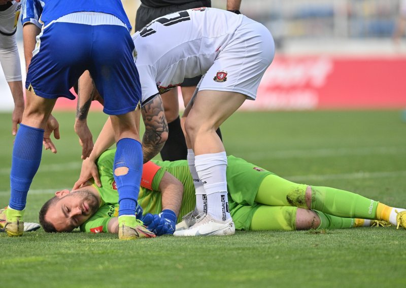 Poznato je koliko je teško ozlijeđen golman Gorice Ivan Banić i kad bi se mogao vratiti na teren