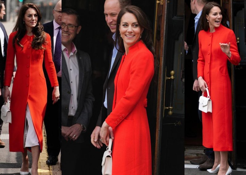 Stajling vrijedan ponavljanja: Crveni kaput Kate Middleton skrivao je dobro znanu haljinu