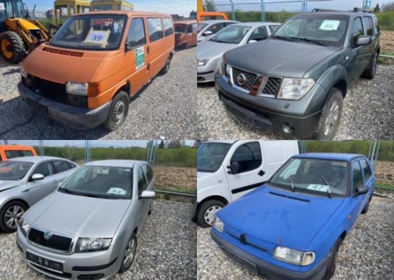Kreće rasprodaja službenih vozila, strojeva, pa i naplatnih kućica: Automobili već od 100 eura