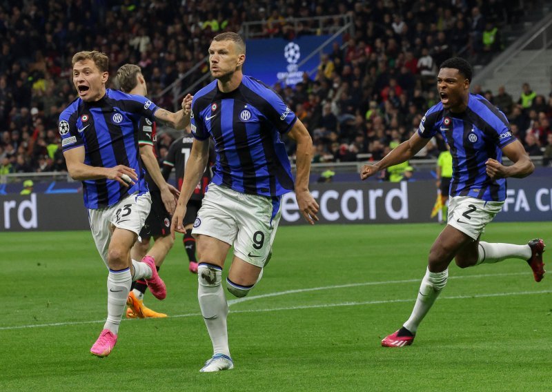 Inter u tri minute srušio Milan i stekao veliku prednost; Džeko ispisao povijest