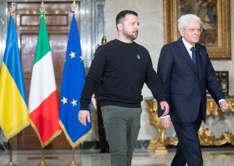 Talijanski predsjednik Zelenskom: 'U potpunosti smo uz vas'