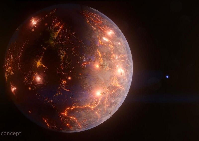 Astronomi su otkrili neobičan svijet: Vulkanski planet na kojem ima vode