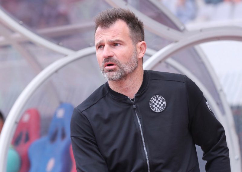 Trener Hajduka Leko razmišlja samo o jednoj utakmici: Moj odgovor je dovoljno jasan