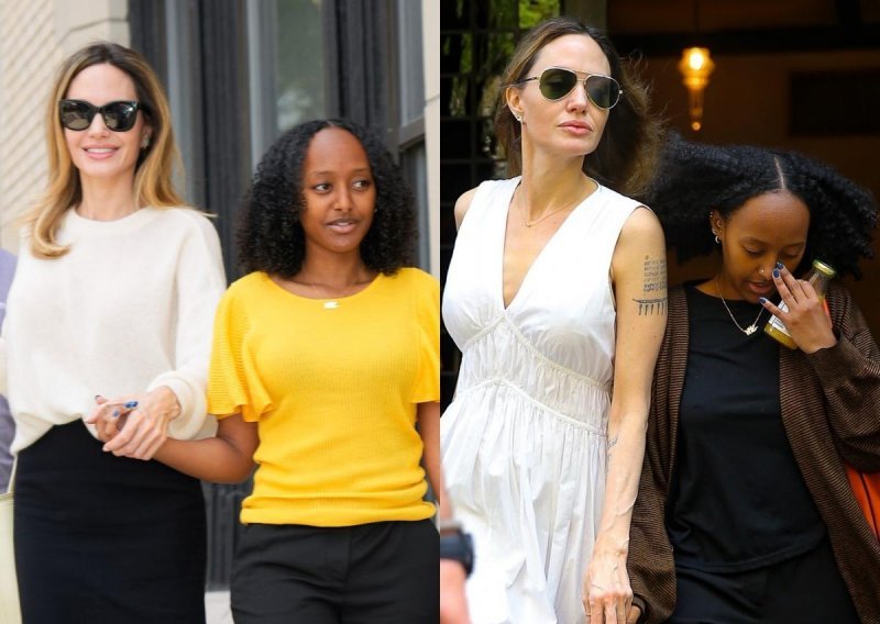 Angelina Jolie blistala u dva minimalistička stajlinga u šetnji s kćeri
