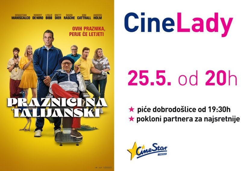 Uz obilje smijeha i film 'Praznici na talijanski' CineStar donosi dašak talijanske kulture
