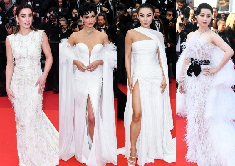 Bijela raskoš u Cannesu: Ove haljine lako je zamijeniti za vjenčanice