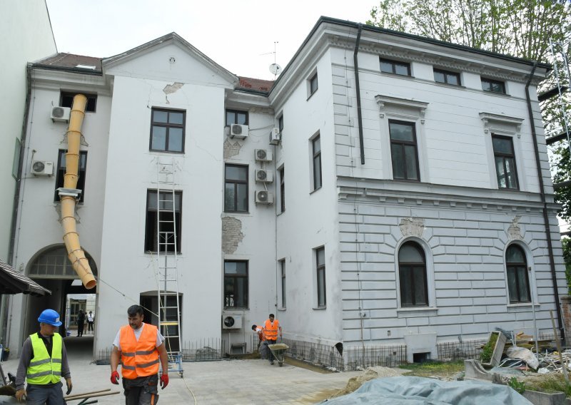 Obnavlja se povijesna zgrada Županijske gospodarske komore u Sisku