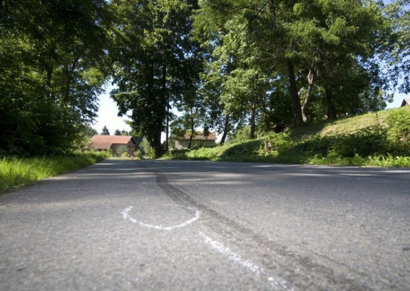 Automobilom se zabio u stablo šljive i slomio nos