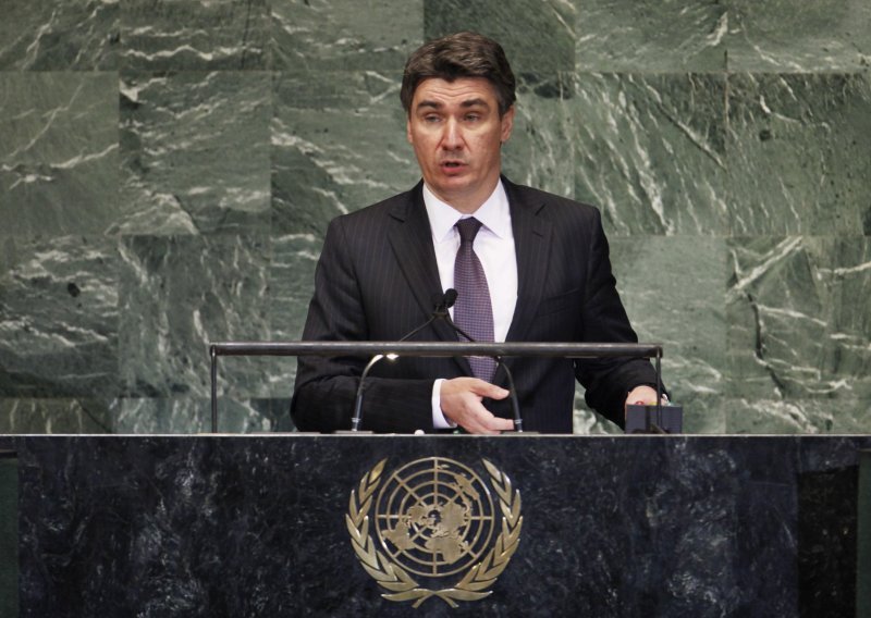 Croatian PM addresses UN General Assembly session
