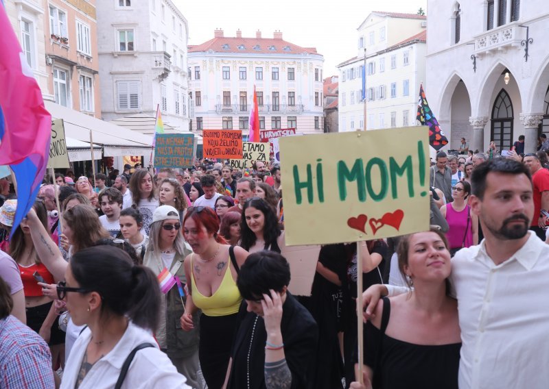 U Splitu održana 12. Povorka ponosa za toleranciju i ljubav