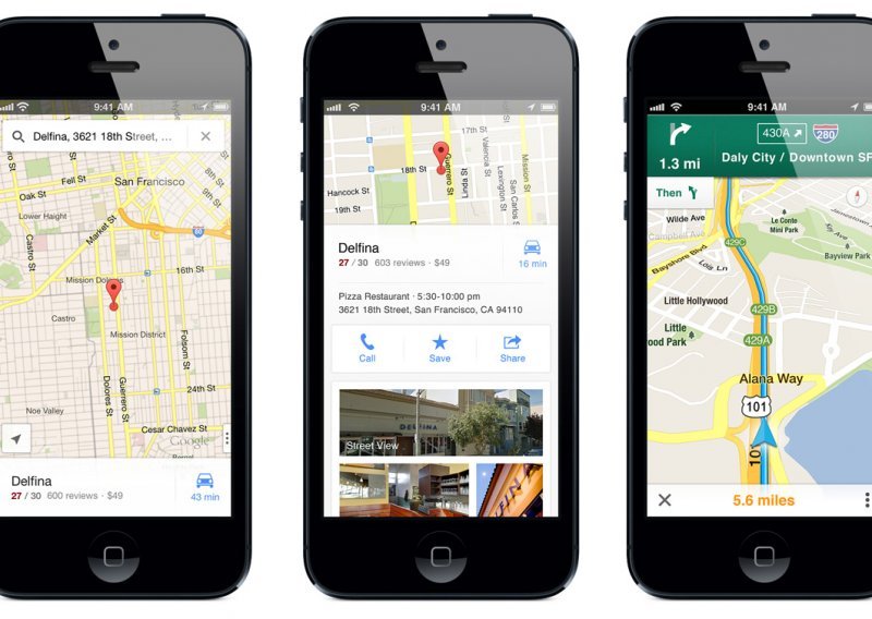 Google Maps se vraća na iPhone