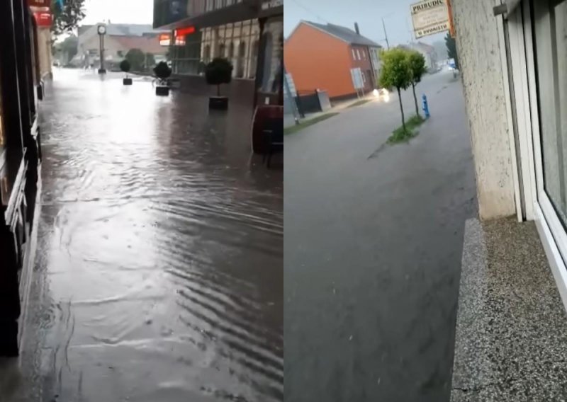 Potop u Vukovaru: Enormna količina kiše poplavila centar grada,  vrtove, podrume...