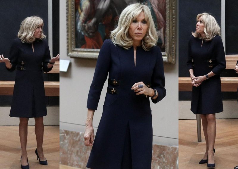 Nju nikada nećete vidjeti u dugoj suknji: Brigitte Macron i sa 70 fura kratko - i izgleda sjajno
