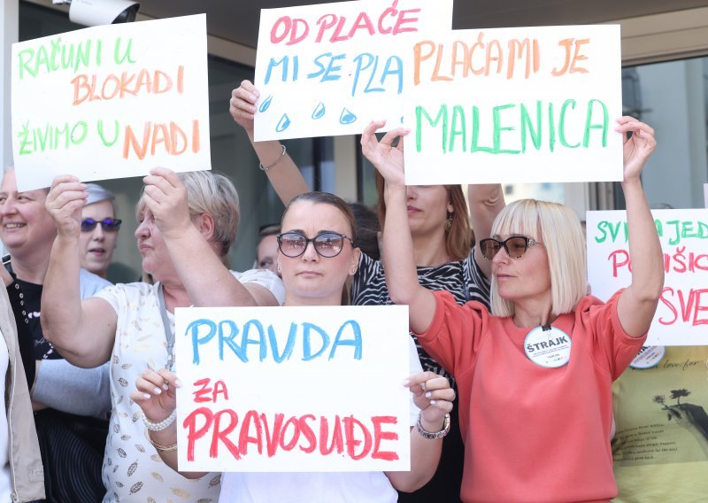 Pravosudni štrajk prijeti da će postati najdulji štrajk u Hrvatskoj