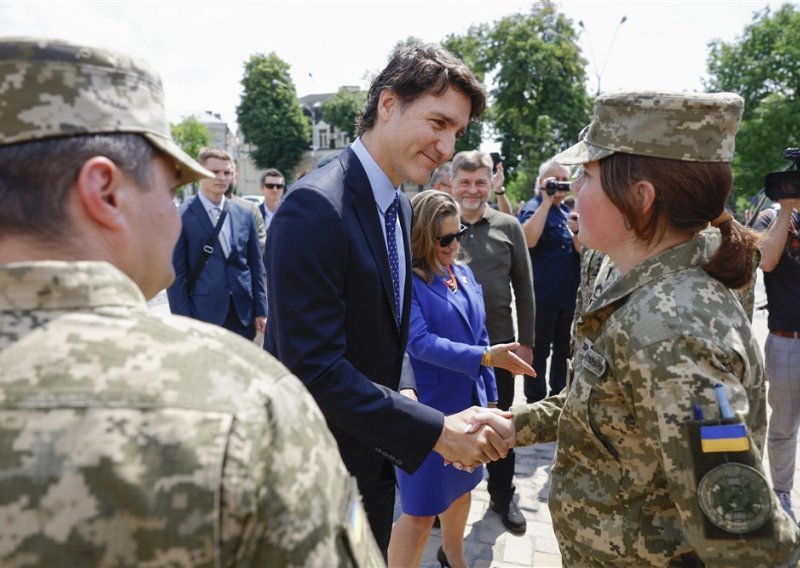 Kanadski premijer Trudeau posjetio Kijev