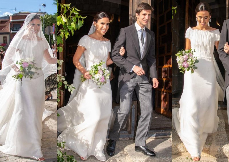 Prekrasna Španjolka oduševila je minimalističkom vjenčanicom i jednostavnim detaljima