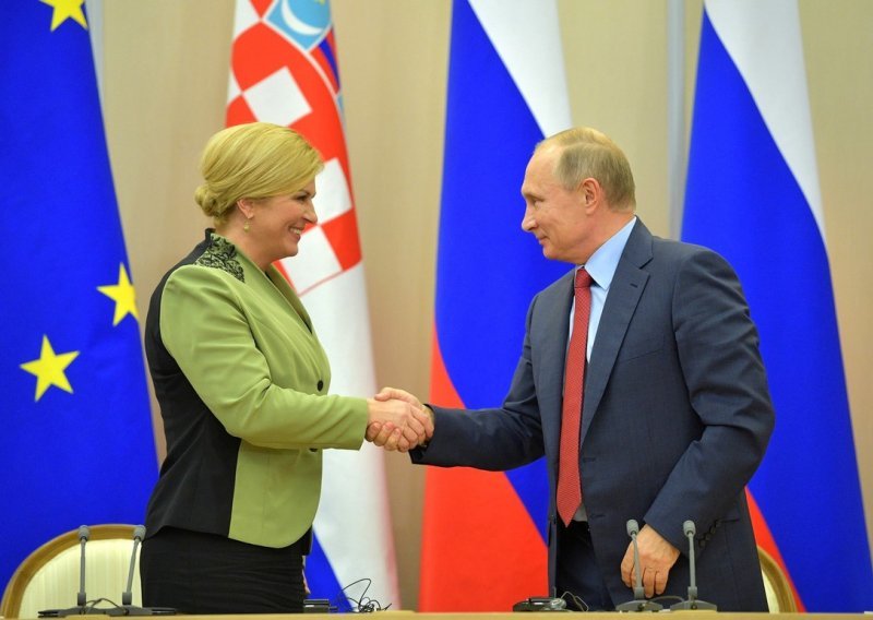 Kolinda Grabar-Kitarović: Putin je bio krivo informiran, ali nije bio bijesan!