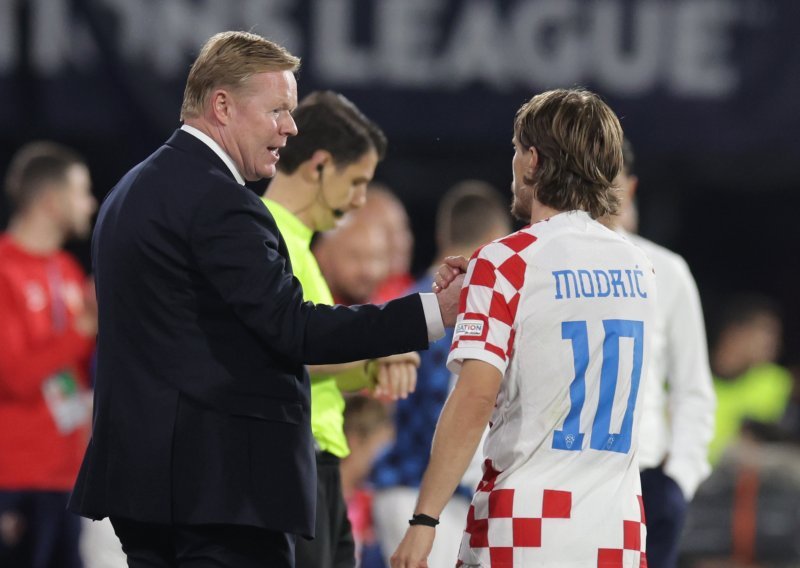 Ronald Koeman otkrio što je rekao Luki Modriću; tako je to kad se velikan nakloni velikanu