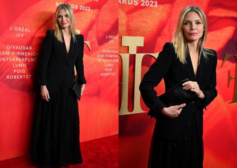 Nitko joj ne bi dao 65: Michelle Pfeiffer plijenila elegancijom u crnom