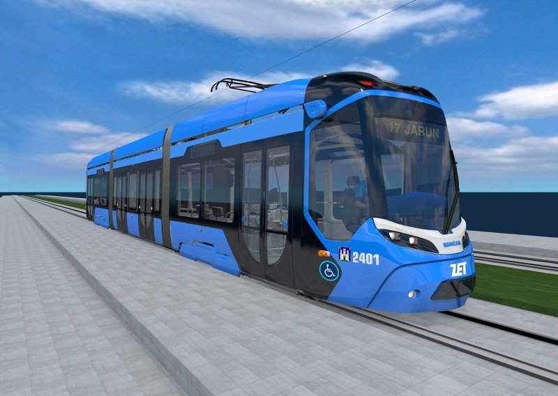 Zagreb uskoro dobiva posve nove tramvaje, pogledajte kako će izgledati
