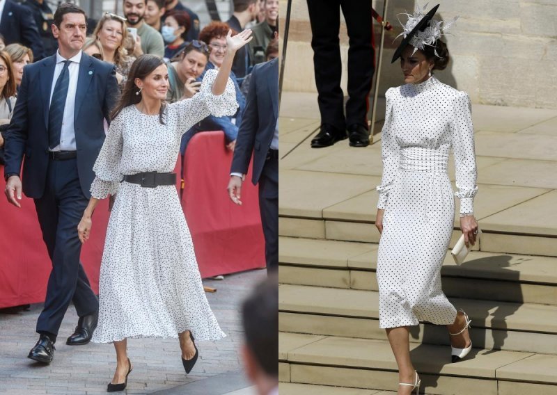 Sporna haljina: Kate Middleton optužena za kopiranje kraljice Letizije
