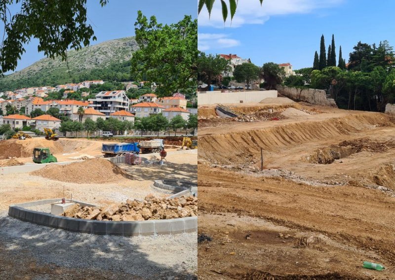 Na mjestu šume u centru Dubrovnika ubrzano niče parkiralište. Nešto je tu sumnjivo