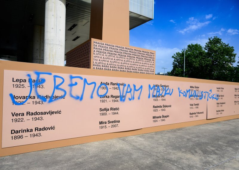Devastacija kod MSU-a: Vandali išarali antifašistički spomenik