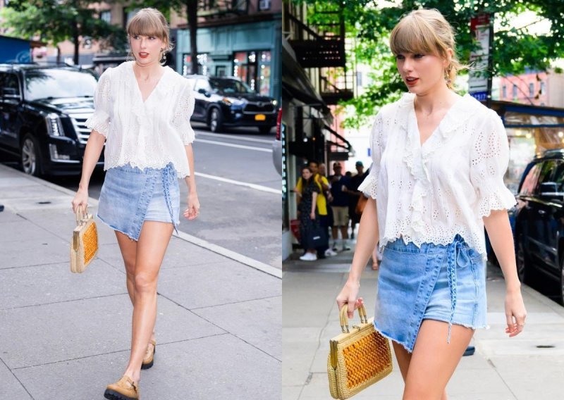 Vruće hlačice i minica u jednom: Taylor Swift uskočila u neodoljivi modni hibrid